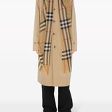 Burberry Check wool and silk scarf