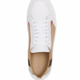 Burberry Optic White House Check Sneakers