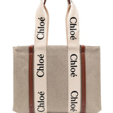 Chloé Woody canvas medium tote bag