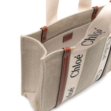 Chloé Woody canvas medium tote bag