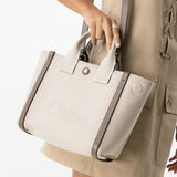 Chloé Carry small canvas tote bag
