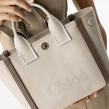 Chloé Carry small canvas tote bag