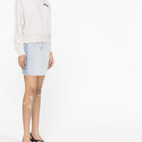 Isabel Marant Beige Logo Print Sweater