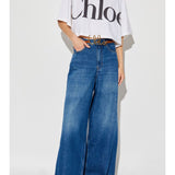 Chloé Logo-print crop top