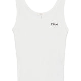 Chloé Chloè Top White