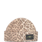 Ganni logo patch beanie