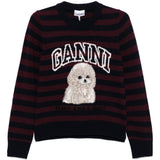 GANNI Sweaters Bordeaux