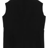 Comme Des Garcons JetBlack Sleeveless BlazerJacket