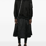 Comme Des Garcons Deepestshade Black Asymmetric Bomber