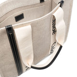 Chloé Woody canvas medium tote bag