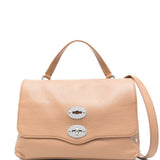 Zanellato Light Brown Twist Lock Handbag
