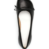MM6 Maison Margiela Black Bow Flats