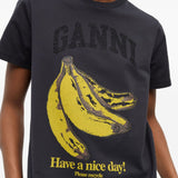 GANNI T-shirts and Polos Grey