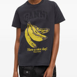 GANNI T-shirts and Polos Grey