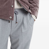 Brunello Cucinelli Trousers Light Grey