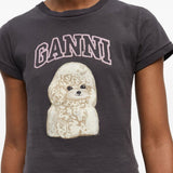 GANNI T-shirts and Polos Grey