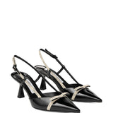 Jimmy Choo Black Slingback Camila Pumps