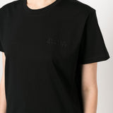 Isabel Marant Black Logo Print Tee