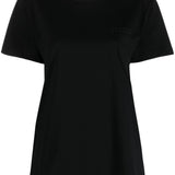 Isabel Marant Black Logo Print Tee