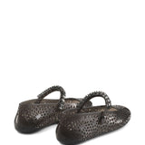 Jimmy Choo The Jelly Ballerina Flats with Crystal Embellishment