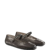 Jimmy Choo The Jelly Ballerina Flats with Crystal Embellishment