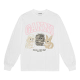 GANNI Sweaters White