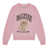 GANNI Sweaters Pink