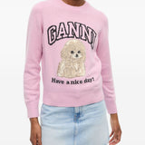 GANNI Sweaters Pink
