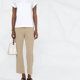 Brunello Cucinelli White Chain Link Tee