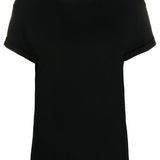 Brunello Cucinelli Black Brass Embellished Tee