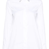 Brunello Cucinelli White Monili Chain Shirt