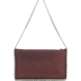 Stella McCartney Burgundy Falabella Chain Clutch