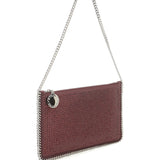 Stella McCartney Burgundy Falabella Chain Clutch