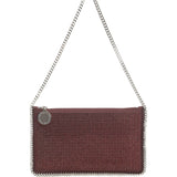 Stella McCartney Burgundy Falabella Chain Clutch
