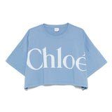 Chloé Chloè T-shirts and Polos Clear Blue