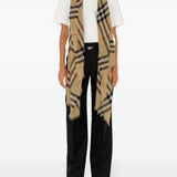 Burberry Check wool scarf