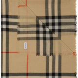 Burberry Check wool scarf