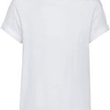 Brunello Cucinelli White Contrast T Shirt