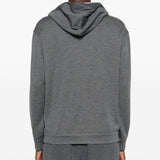 Brunello Cucinelli Dark Grey Monili Hoodie