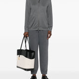 Brunello Cucinelli Dark Grey Monili Hoodie