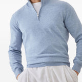 Brunello Cucinelli Sweaters Clear Blue