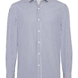Brunello Cucinelli Shirts Blue