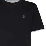 Brunello Cucinelli T-shirts and Polos Blue