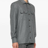 Brunello Cucinelli Shirts Grey