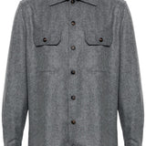 Brunello Cucinelli Shirts Grey