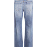 Brunello Cucinelli Light Blue Patch Jeans