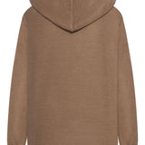 Brunello Cucinelli Brown Front Zip Hoodie