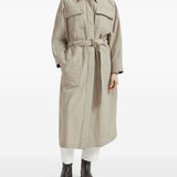 Brunello Cucinelli Sesame Beige Trench Coat