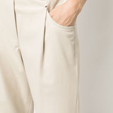 Brunello Cucinelli Beige Monili Chain Trousers