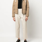 Brunello Cucinelli Beige Monili Chain Trousers
